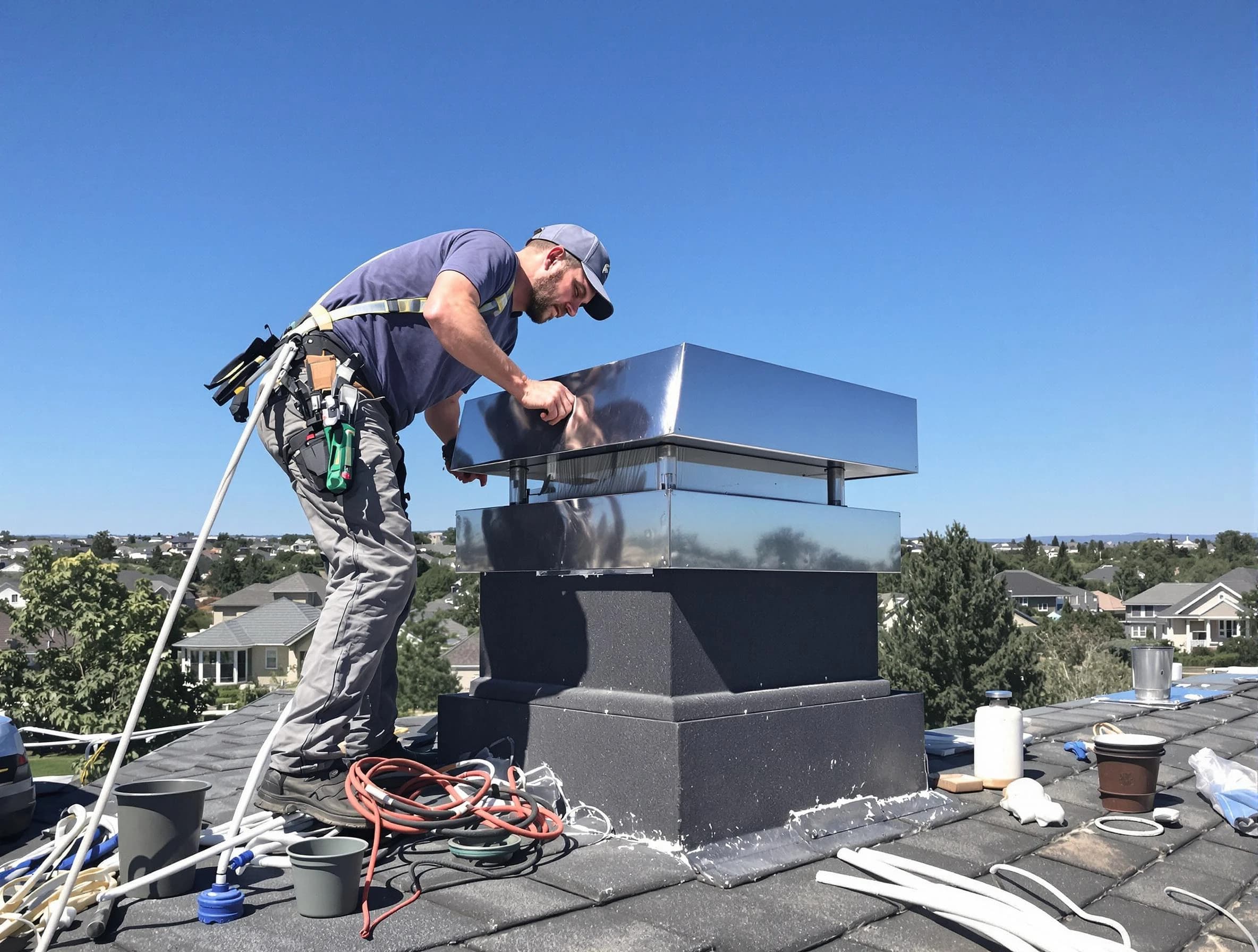 Chimney Cap Services service in Bloomfield, NJ
