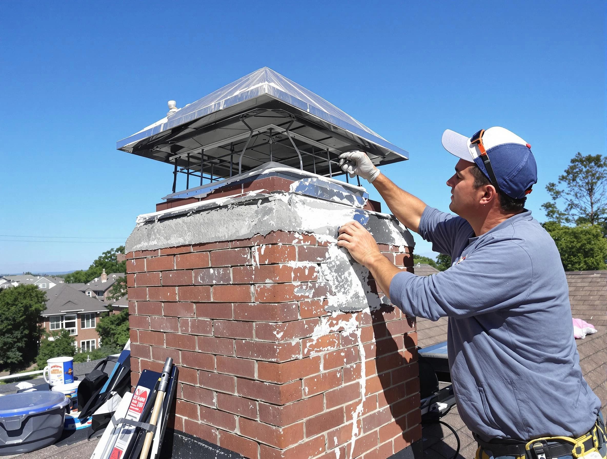 Chimney Crown Services service in Bloomfield, NJ